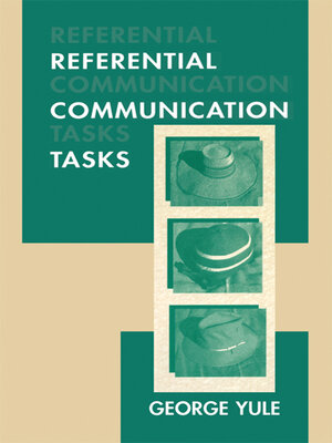 cover image of Referential Communication Tasks